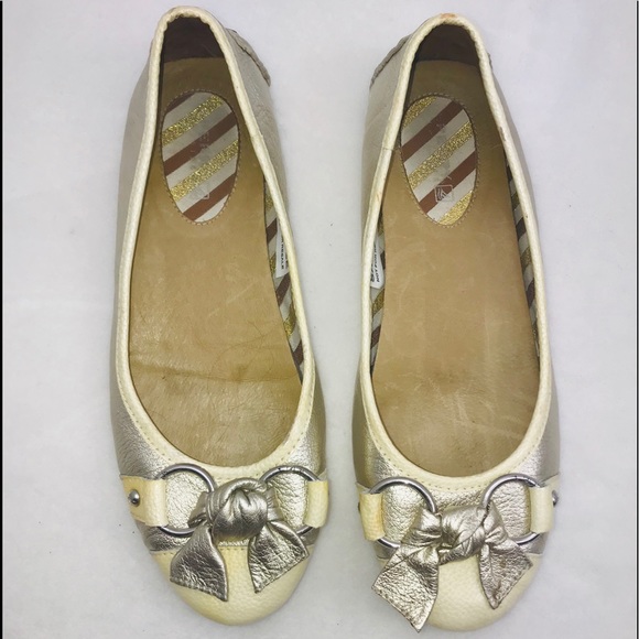 Sperry Shoes - Sperry Top-sider Gold Flats